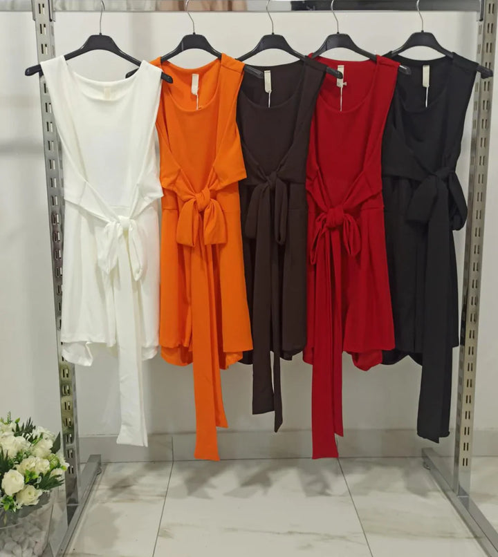 MAGDA™ | ELEGANT BELTED DRESS