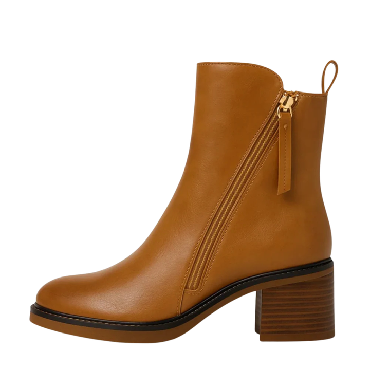 LEONÉA™ - LEATHER ANKLE BOOTS