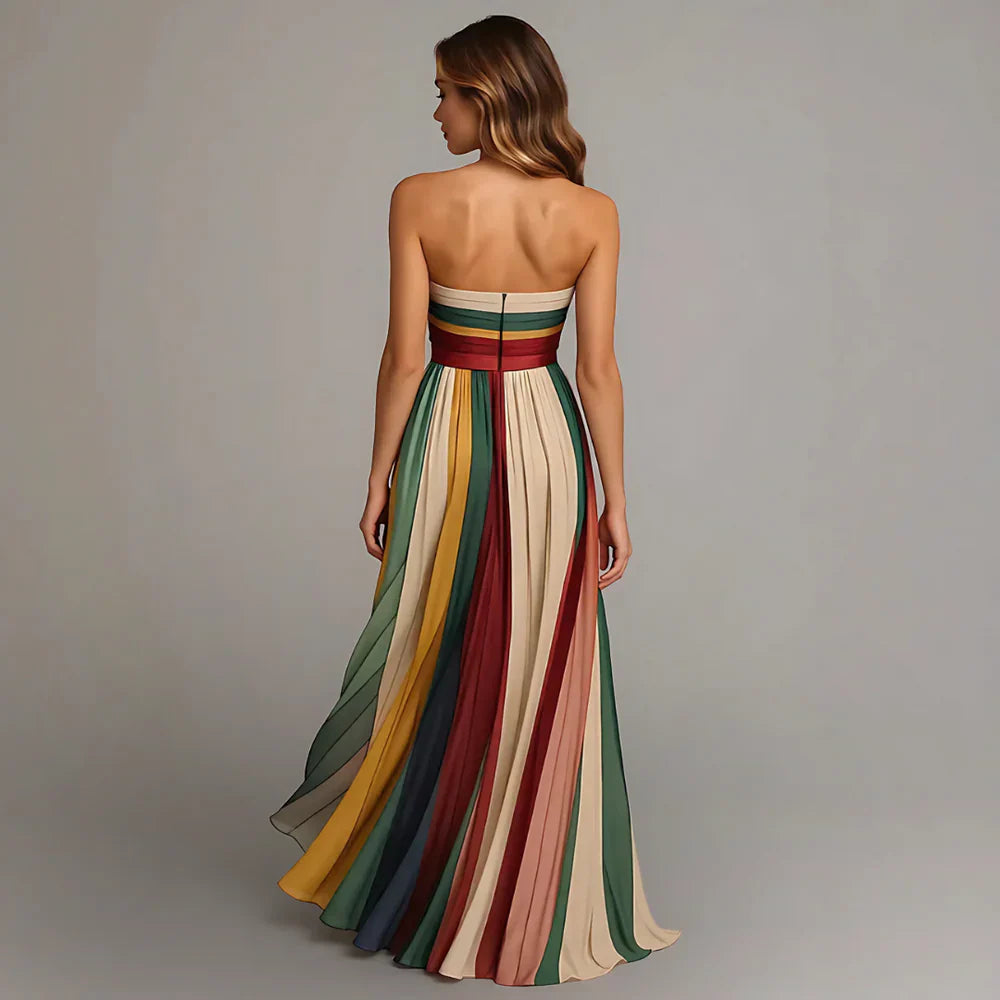 FIORELLA™ | COLORFUL SLEEVELESS DRESS