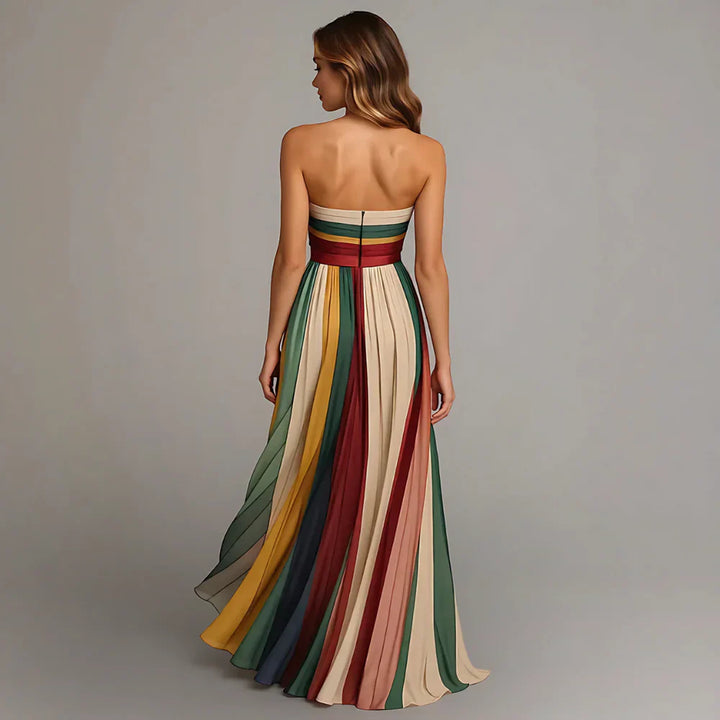 FIORELLA™ | COLORFUL SLEEVELESS DRESS