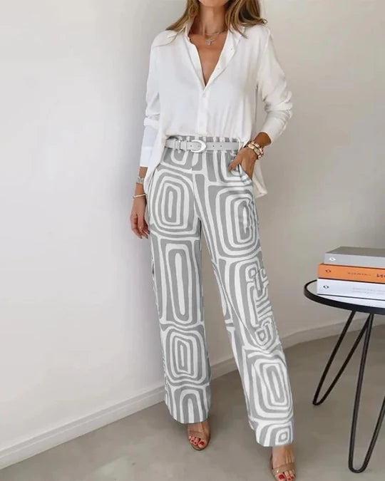 CANDELA™ | SHIRT AND PANTS 2 PIECE SET