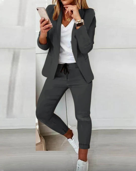 ADELE™ | STYLISH BLAZER AND PANTS SET