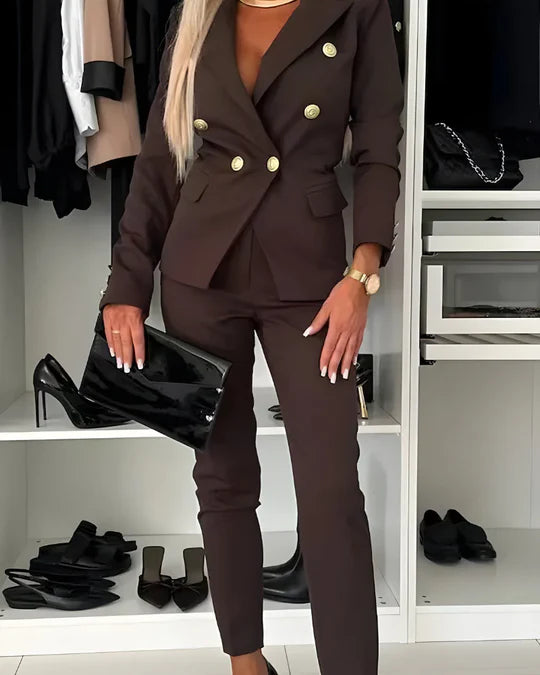 DENISE™ | CHIC TWO PIECE SUIT