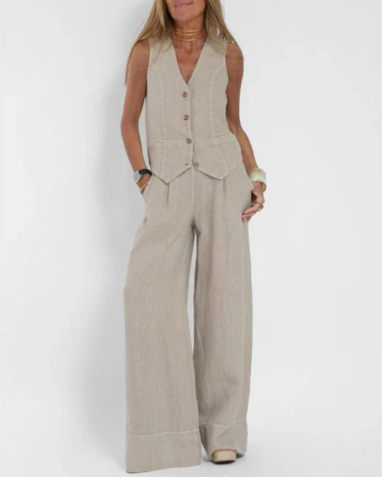 MELIA™ | EFFORTLESSLY CHIC SLEEVELESS VEST