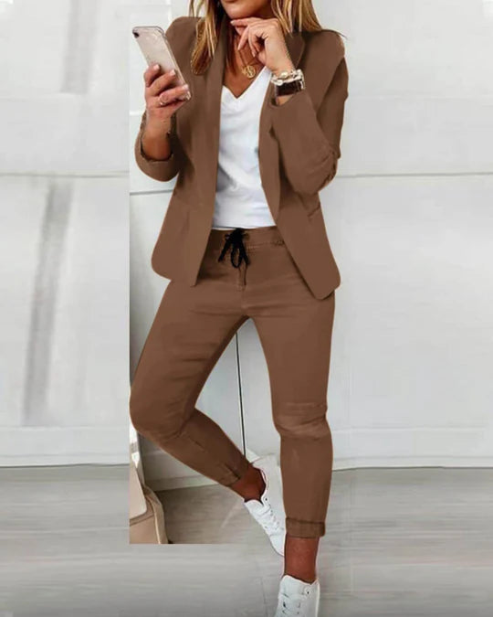 ADELE™ | STYLISH BLAZER AND PANTS SET