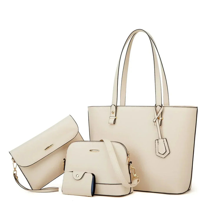 SHANA™ | 3 PIECE HANDBAG SHOULDER BAG