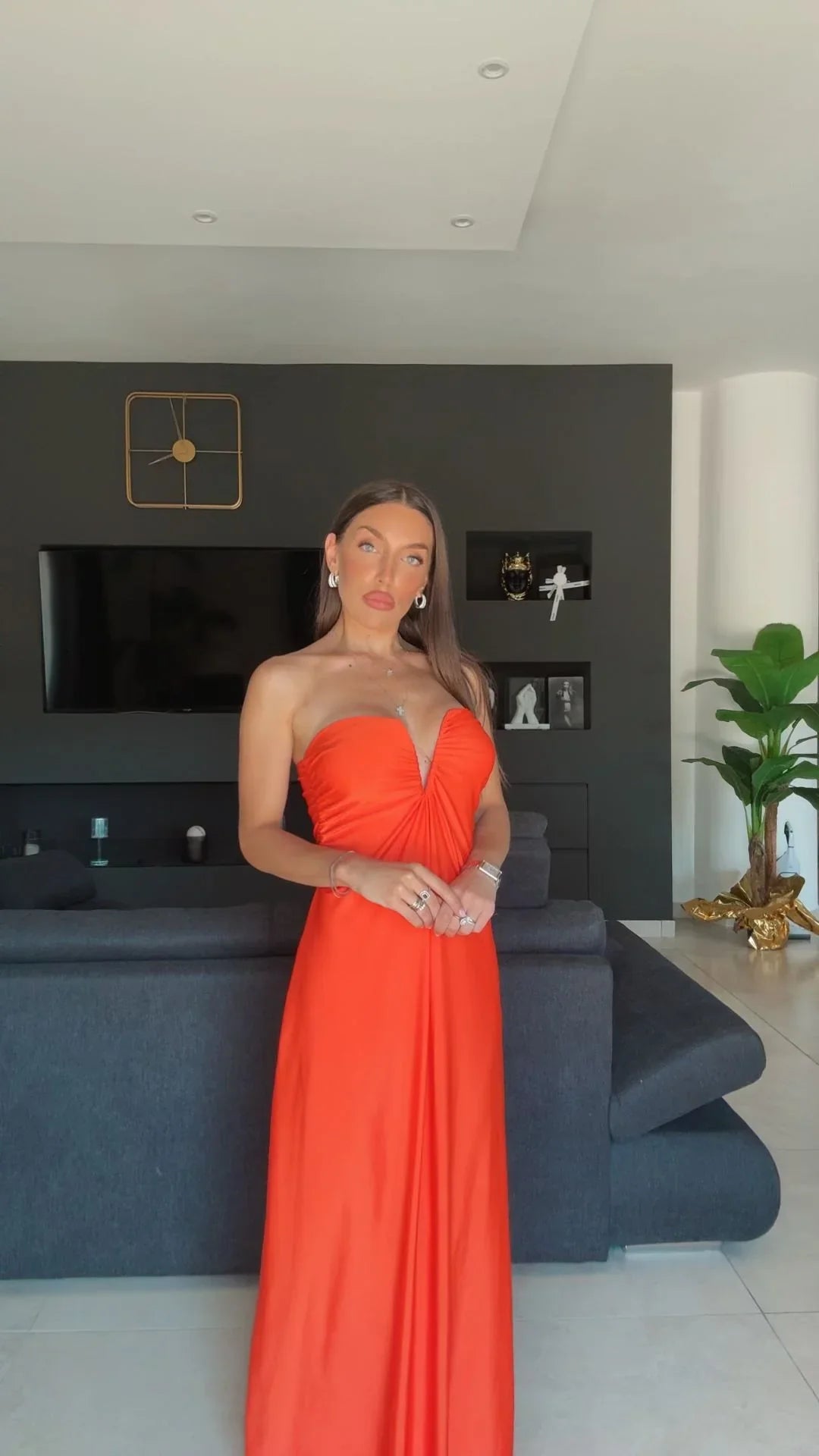 INGRID™ | SWEETHEART NECKLINE MAXI DRESS