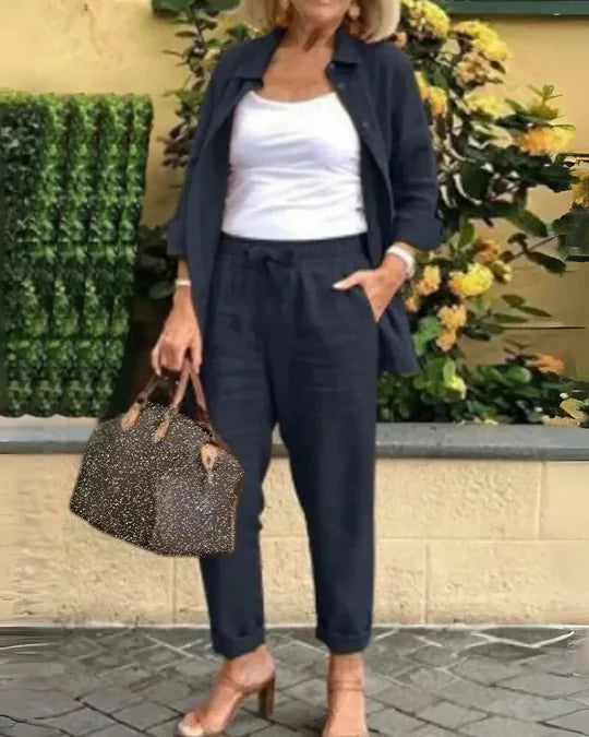 AIRENA™ | SHIRT AND PANTS SET