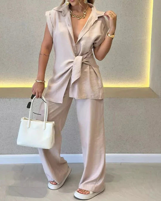 IVELE™ | ELEGANT HIGH WAISTED PANTS SET