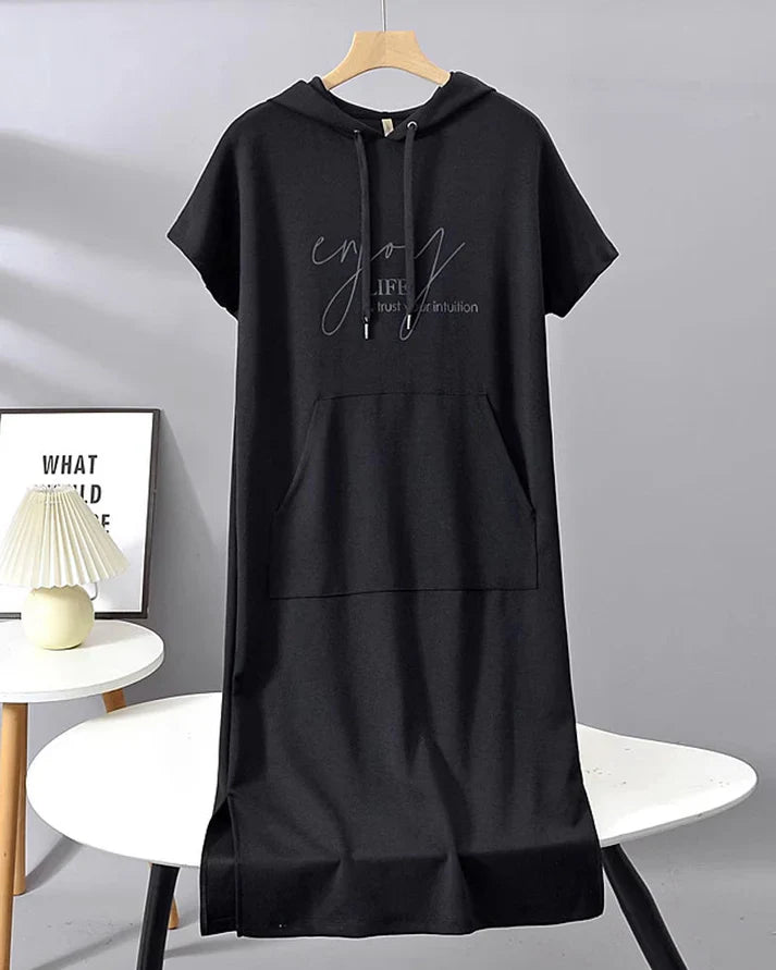 SASKIA™ | CASUAL HOODIE DRESS