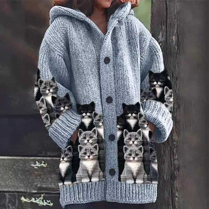 JASMIN™ | COZY KNIT CAT CARDIGAN