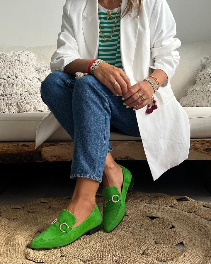 LORETTE | COLORFUL BOHO CHIC LOAFERS