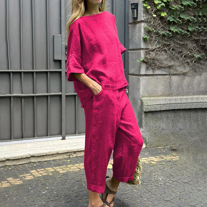 MIMA™ | COTTON AND LINEN SET