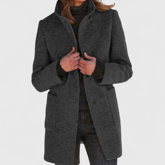 ELENA™ | CLASSIC WOOL-BLEND COAT
