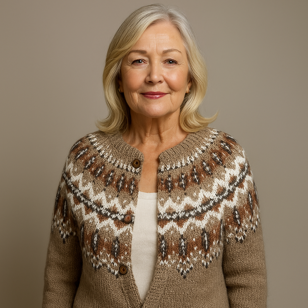 Brooke™ | Classic Icelandic Vintage Cardigan