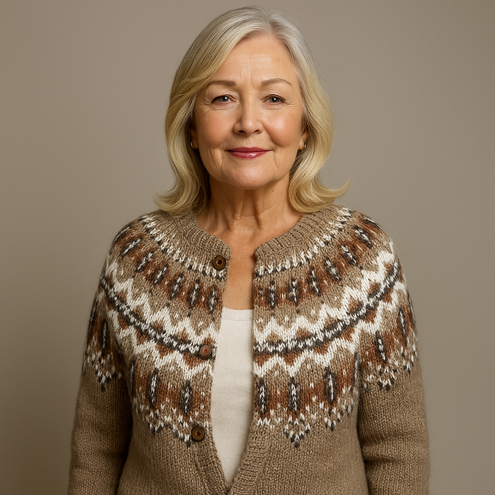 Brooke™ | Classic Icelandic Vintage Cardigan