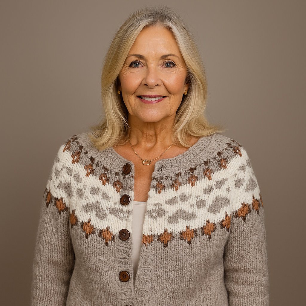 Brooke™ | Classic Icelandic Vintage Cardigan