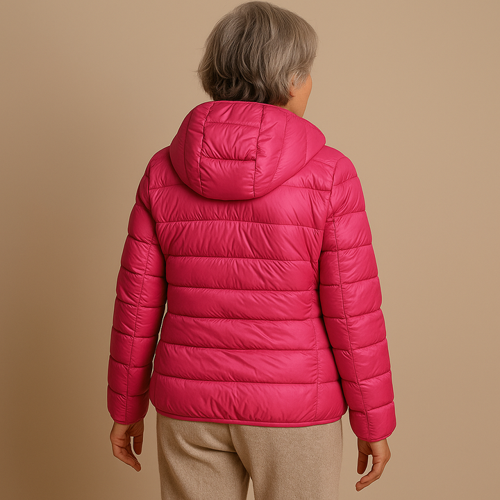 Brooke™ | Hooded Puffer Jacket - Pink