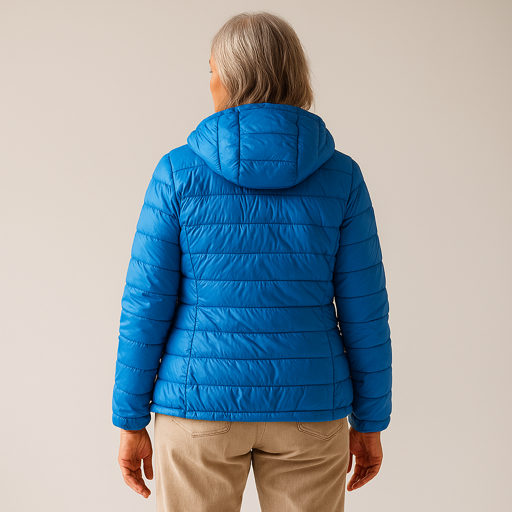 Brooke™ | Hooded Puffer Jacket - Blue
