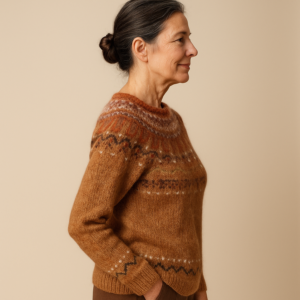 ROSALIND™ | VINTAGE CREW NECK SWEATER