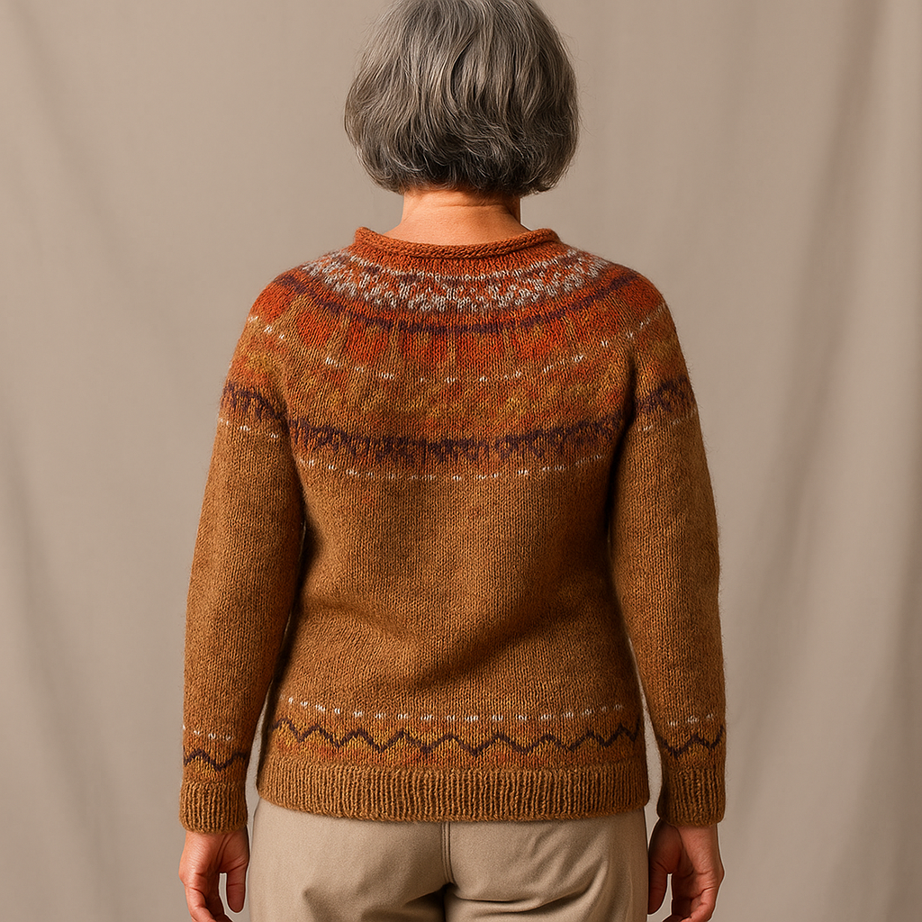 ROSALIND™ | VINTAGE CREW NECK SWEATER