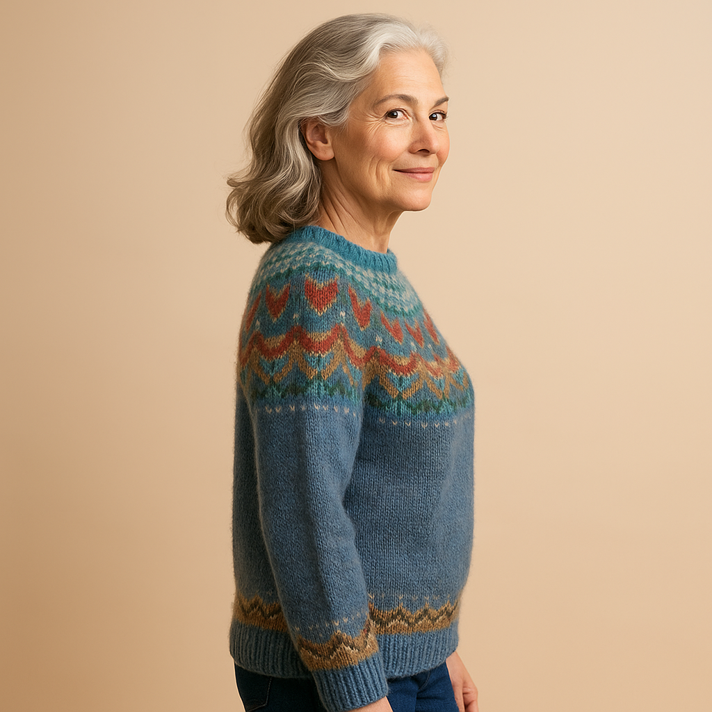 AMELIA™ | VINTAGE CREW NECK SWEATER