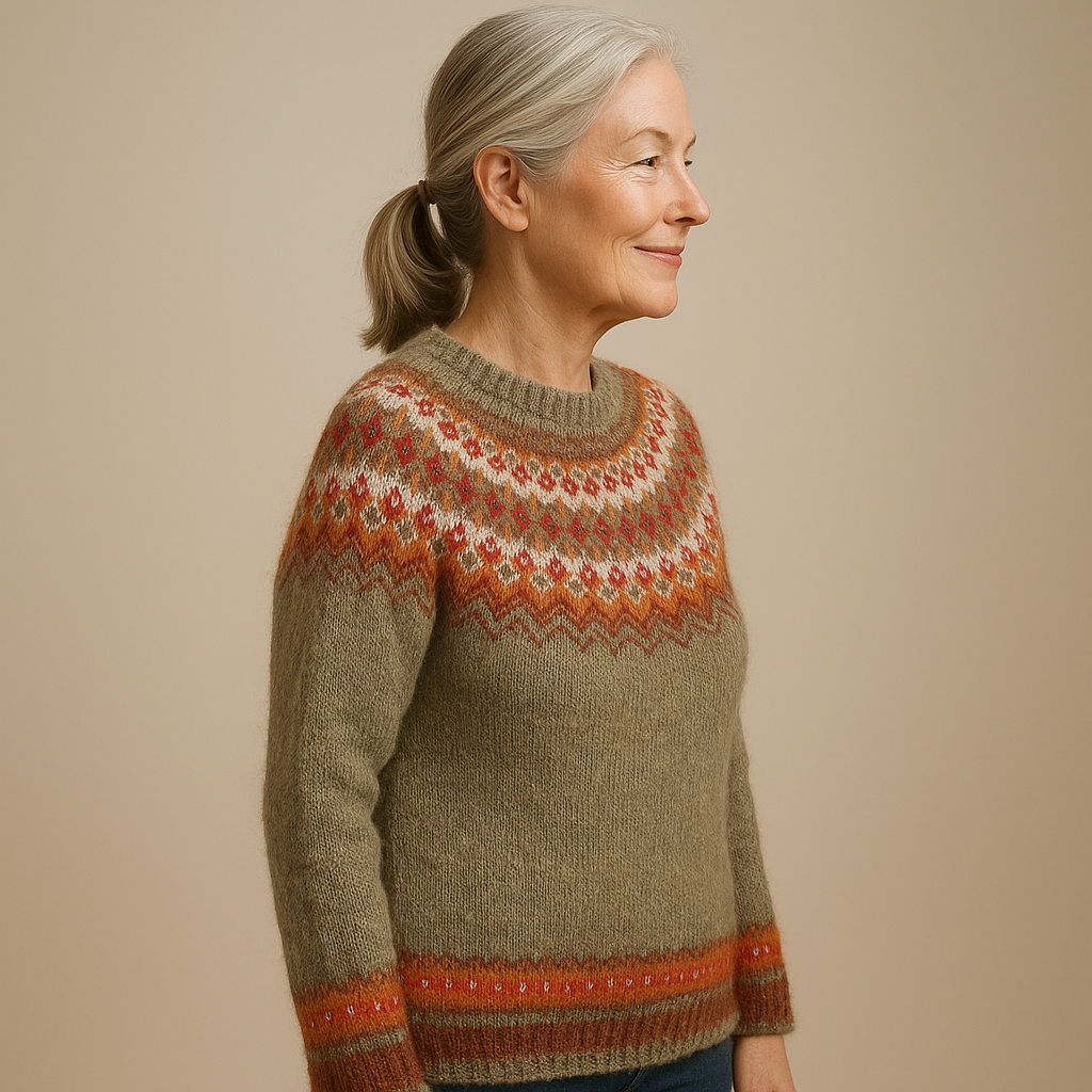 EDITH™ | VINTAGE ICELANDIC KNITTED SWEATER