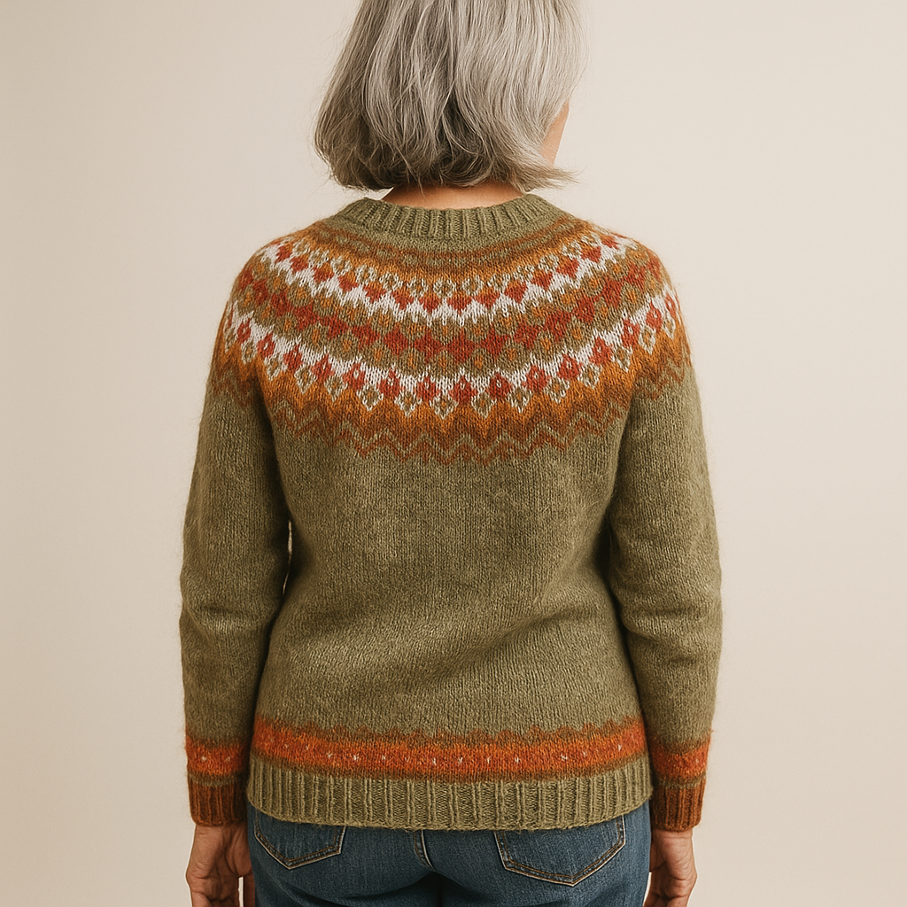 EDITH™ | VINTAGE ICELANDIC KNITTED SWEATER