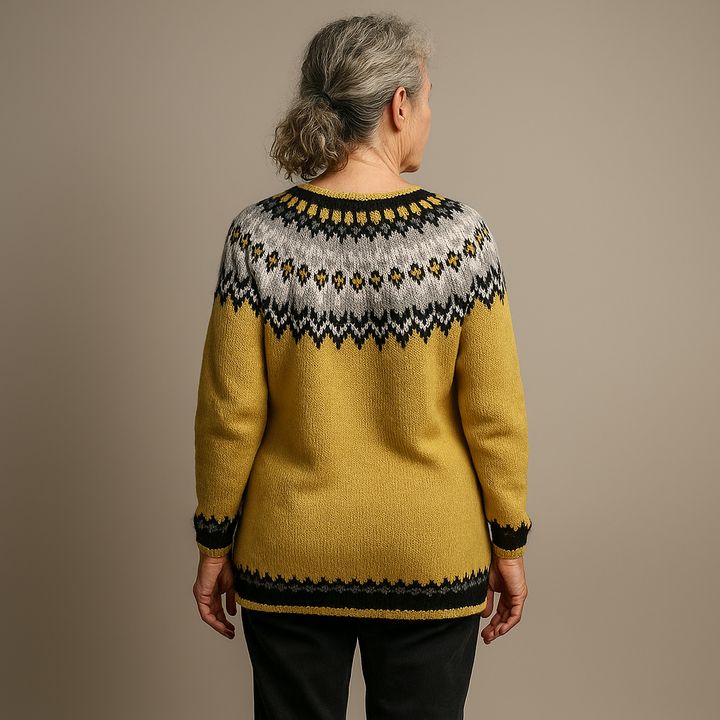 VIOLA™ | WOMEN JACQUARD SWEATER