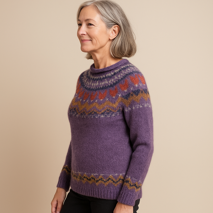 Brooke™ | Vintage Icelandic Sweater