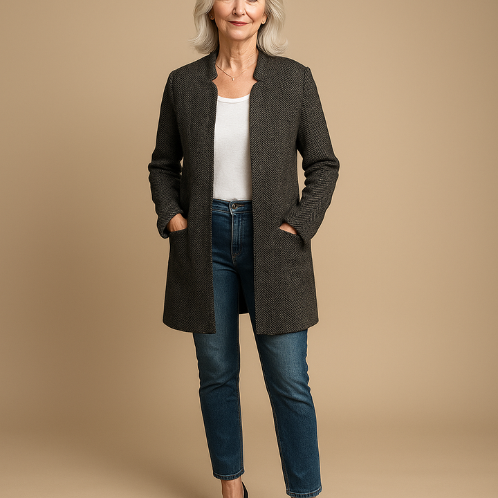 BEATRICE™ | ELEGANT MID LENGTH COAT