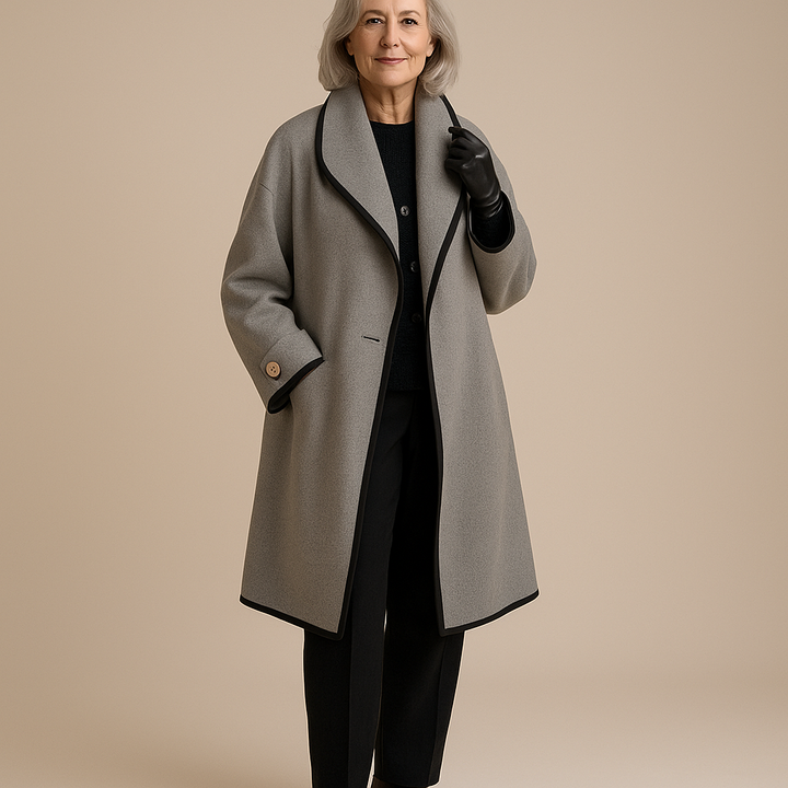 Brooke™ | Elegant truffle coat