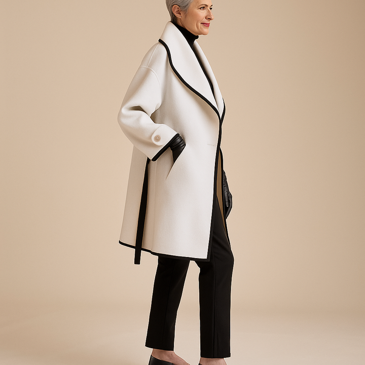 Brooke™ | Elegant truffle coat