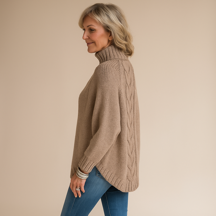 NATALIA™ | COZY CABLE KNIT SWEATER