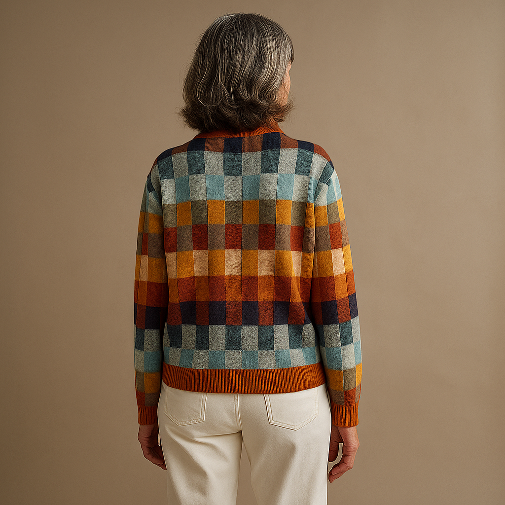 VIVIEN™ | HERITAGE CHECK KNIT