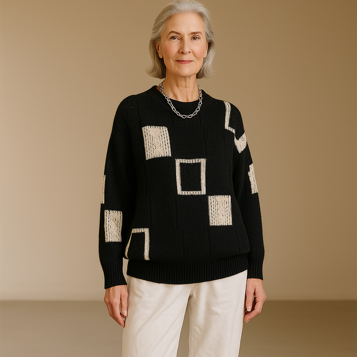 ISLA™ | ARTISTRY PATTERN SWEATER