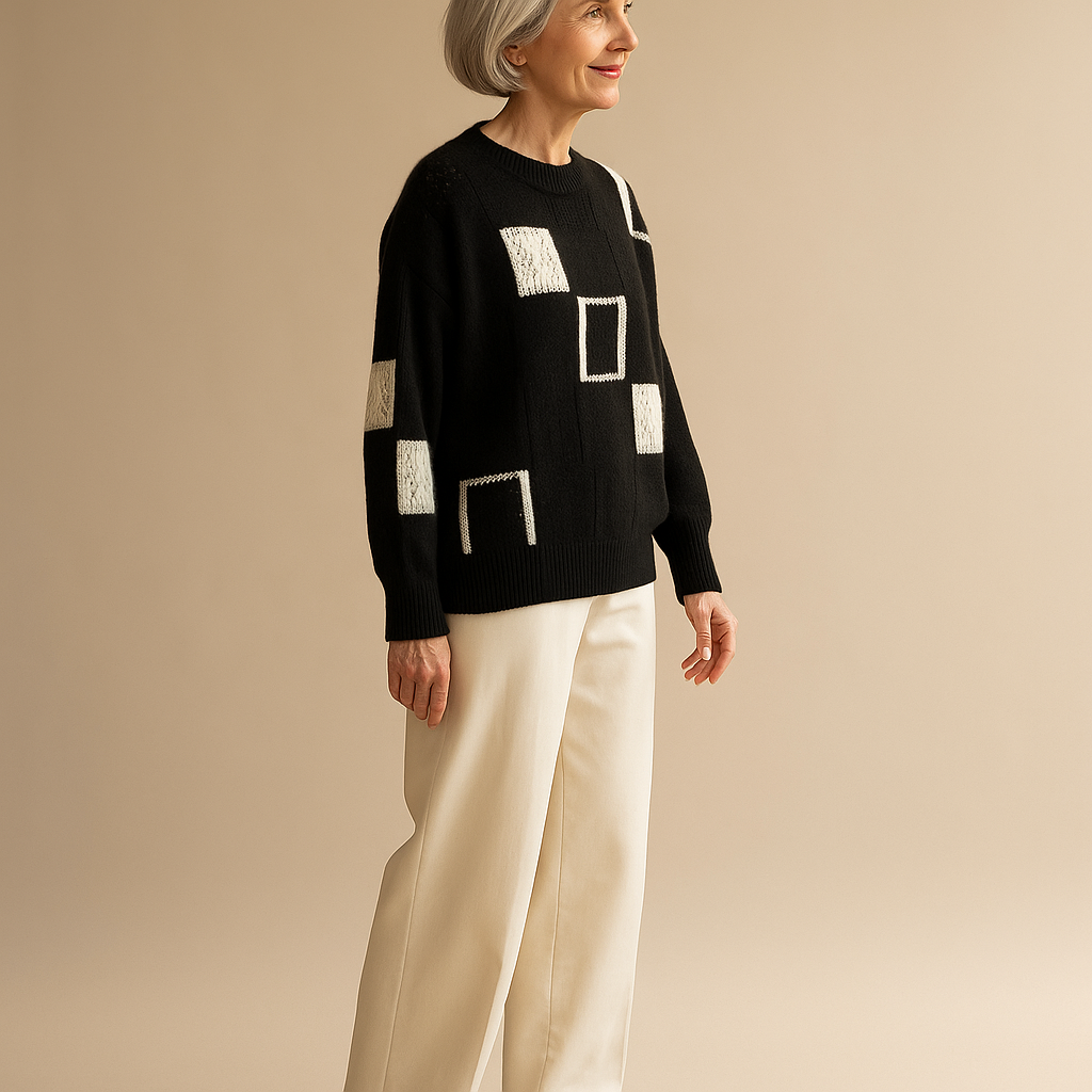 ISLA™ | ARTISTRY PATTERN SWEATER