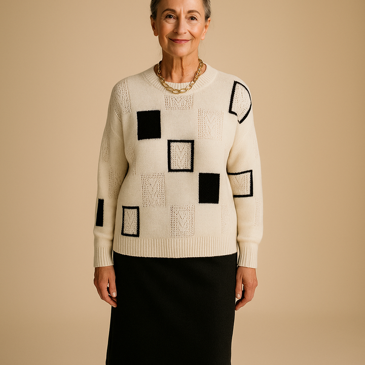ISLA™ | ARTISTRY PATTERN SWEATER