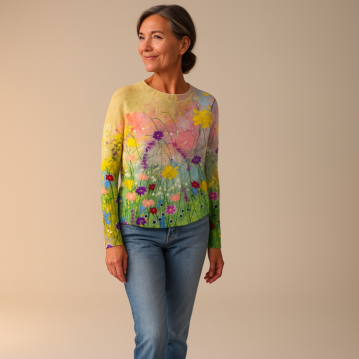 PHOEBE™ | MEADOW BLOOM SWEATER
