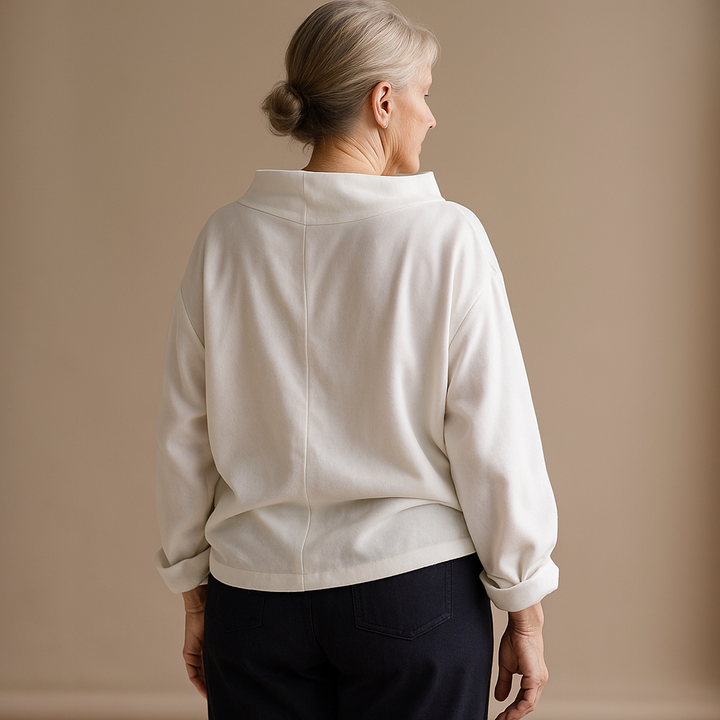 Brooke™ | Classic Soft Mock Neck Pullover