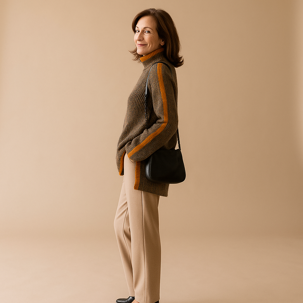 OLIVIA™ | AUTUMN HARMONY TURTLENECK SWEATER