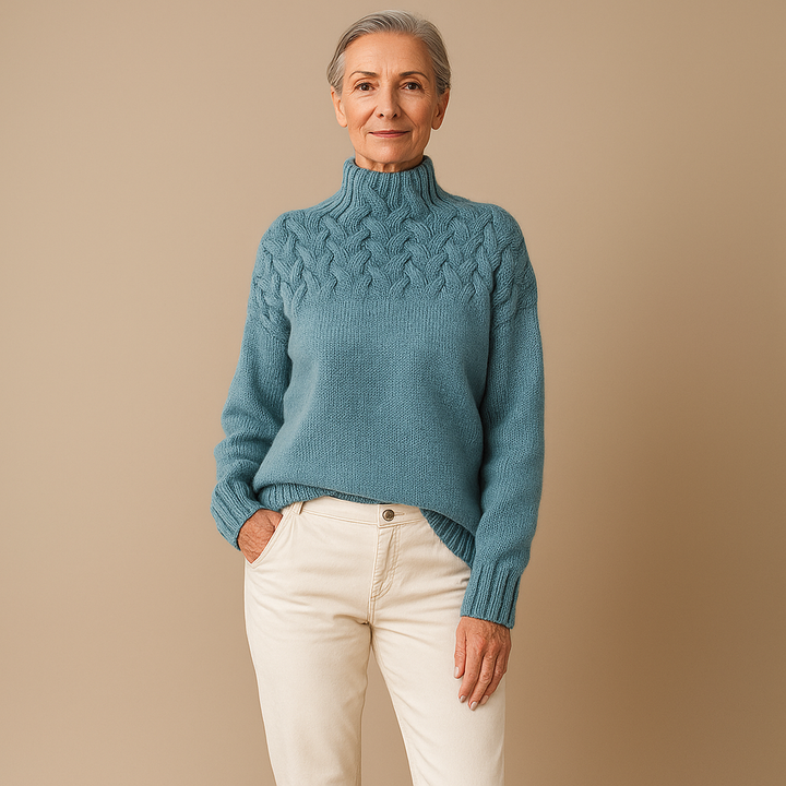 Brooke™ | Heritage Knit Sweater