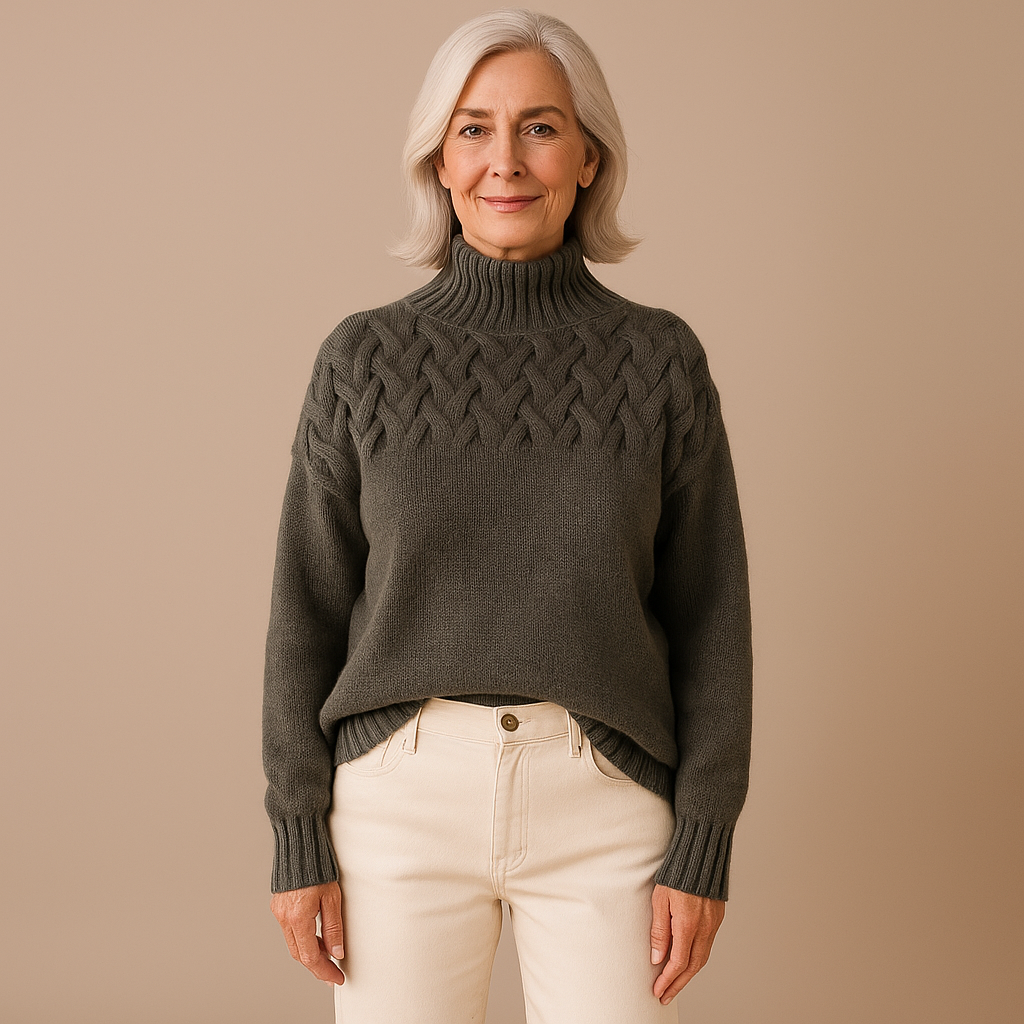 Brooke™ | Heritage Knit Sweater