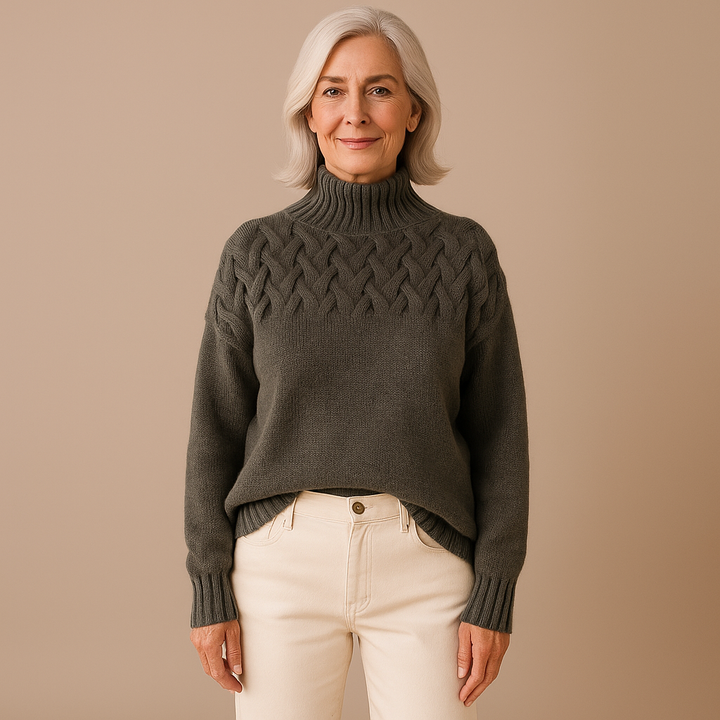 Brooke™ | Heritage Knit Sweater