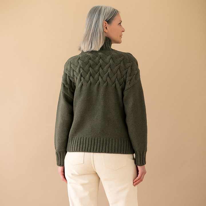 Brooke™ | Heritage Knit Sweater