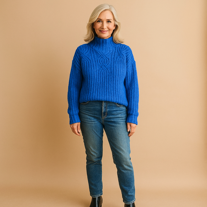 LUCINDA™ | CLASSIC CABLE KNIT SWEATER