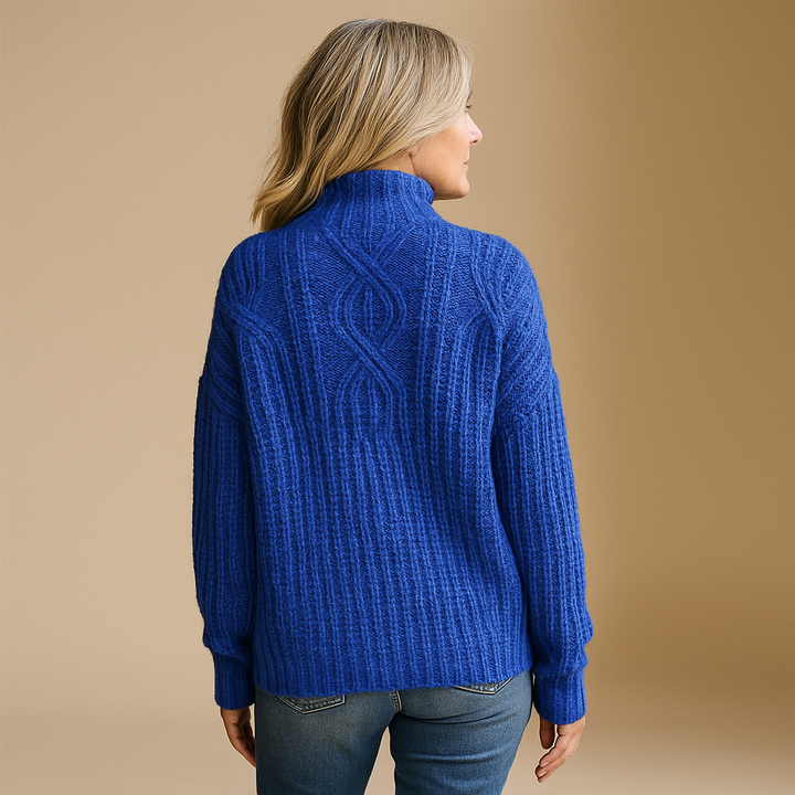 LUCINDA™ | CLASSIC CABLE KNIT SWEATER