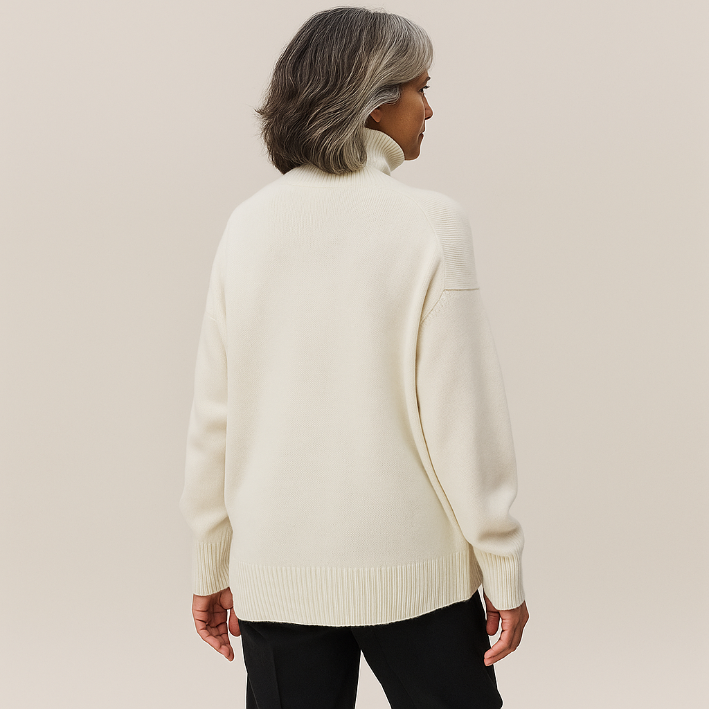 CHARLOTTE™ | SOFT SKY TURTLENECK SWEATER