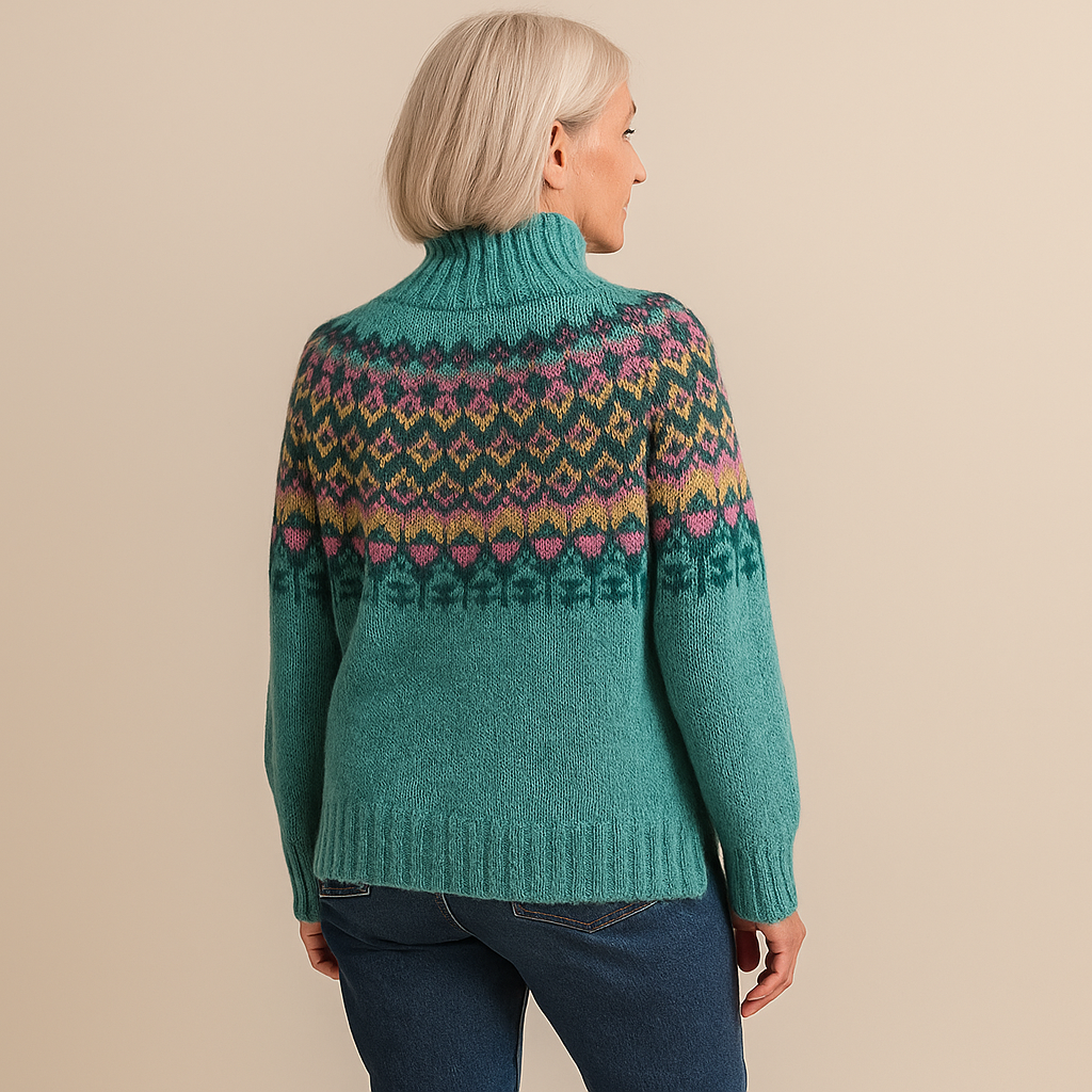 Brooke™ | Nordic Charm Winter Sweater