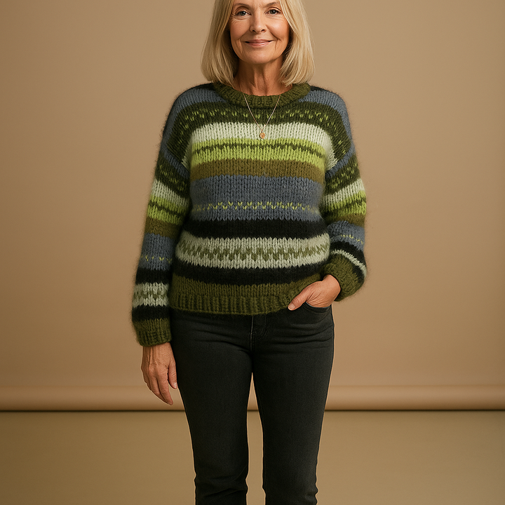 EMILY™ | STRIPE KNIT SWEATER
